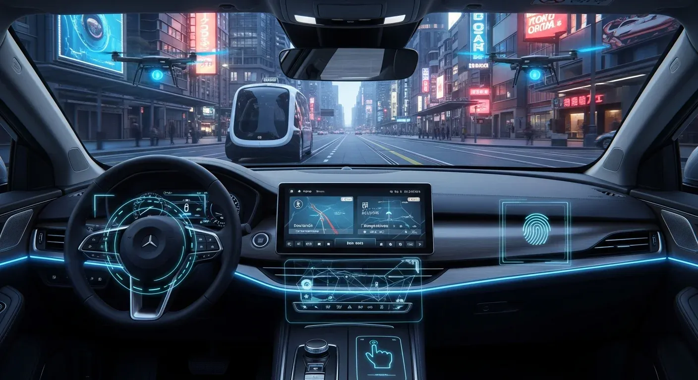 How can biometric technology enhance vehicle security in 2025?